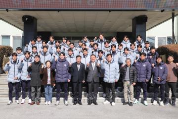 여주FC K3리그 출전격려