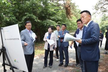 행정사무감사 - 사업장점검 1