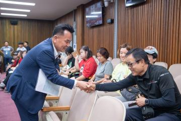 여주장애인단체 본 회의장 방문