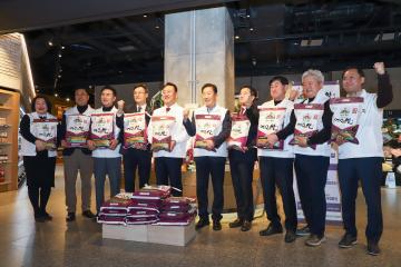 여주쌀 입점 신세계 푸드마켓 도곡점 격려방문