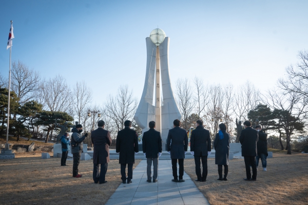 2022년 신년 참배
