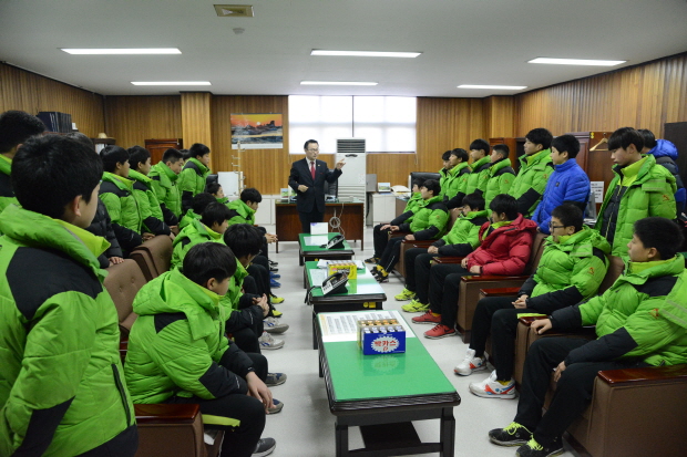 【2015.1.7】 여주중학교 축구부 방문