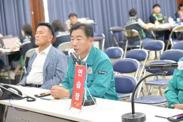을지훈련_실제훈련 참관