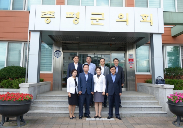충북 증평군 의회 벤치마킹 실시