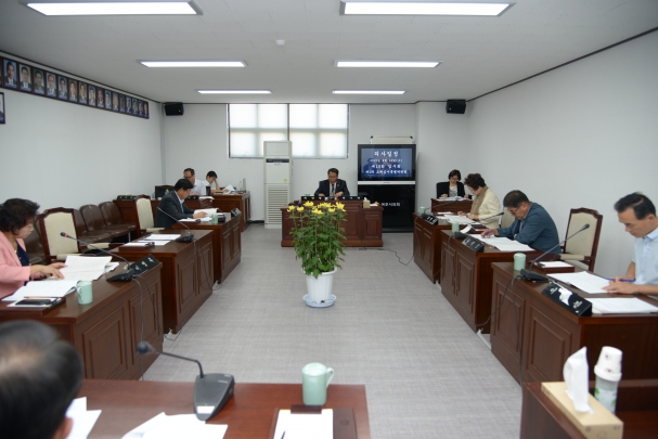 제15회 여주시의회 임시회 예산결산특별위원회