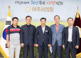 대한행정사회 여주양평지회 내방