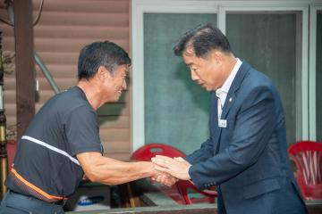 대신면 이장회의 겸 복놀이