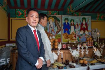 금사면 삼신당 제례행사